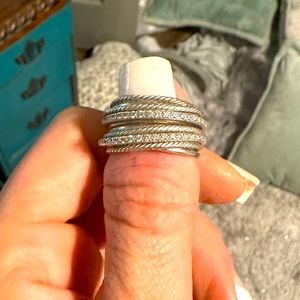 David yurman diamond pave ring